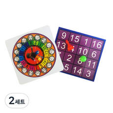 JL매직 가위바위보룰렛 마술사가 무조건 이기는 룰렛 마술 간단한 초등 어린이 마술 도구, 2세트