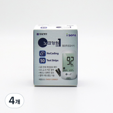 아이센스 노코딩원 혈당 측정 검사지, 4개, 50매