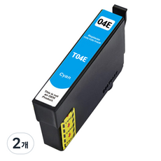 훼이머스잉크 엡손 T04E 호환잉크 4색 WF-2851 XP2106 XP2101(세트판매), 파랑(총구매수량), 2개