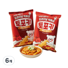 토포키 오리지널 떡볶이 2인분, 6개, 350g