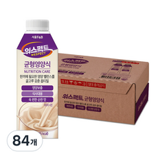 위스펙트 환자 완전균형영양식 순한맛 어르신 영양보충 식사대용 단백질, 235ml, 84개