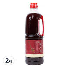 맛뜨락 고소한 참기름, 2개, 1L