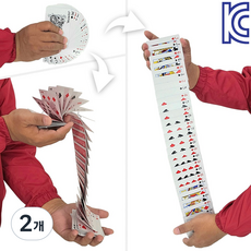 JL매직 일렉트릭카드(Electric card) 마술도구 마술용품, 2개