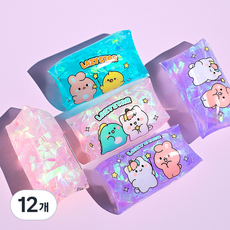 레이지스타 도망치는 미끌볼 스퀴시 말랑이, 12개, 450g, 혼합색상