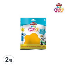 플레이도 에어클레이 2온즈 (8색상 선택), 에프리콧, 57g, 2개