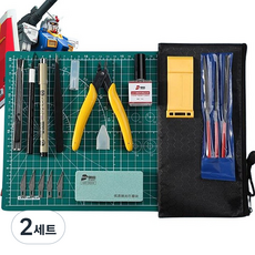 BINDESIGN 프라모델 조립 공구 입문용 12종 풀세트, 2세트
