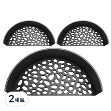 오션 프렌즈 수족관 어항 새우 동굴 은신처 물고기 터널 치어 산란장 휴식 쉘터 보호대 수중 인테리어 소품, 2세트