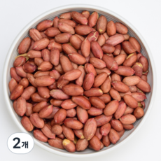25년 햇 볶은땅콩, 2개, 500g 2개, 500g