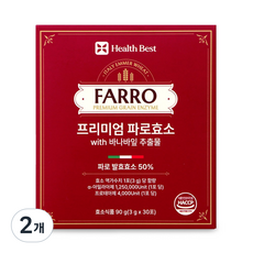 헬스베스트 프리미엄 파로 효소 with 바나바잎 추출물, 2개, 90g