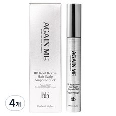 어게인미 리바이브 헤어스칼프 여성 탈모 앰플, 4개, 15ml