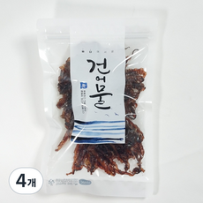 납작 말랑 숏다리 150g 조미오징어 오징어다리 눌린 숏다리 눌린 오다리, 4개