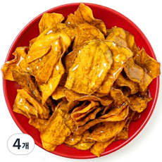 꿀구미 고구마칩 바삭한 황금 고구마 스낵, 4개, 500g