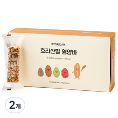 묘미담 호라산밀 영양바 단백질 에너지바 사무실간식, 2개, 216g