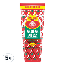 오뚜기 토마토 케찹, 5개, 800g