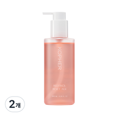 코페르 모공탄력 블랙헤드 레드티놀 리셋 에이지 클렌징 오일, 2개, 200ml
