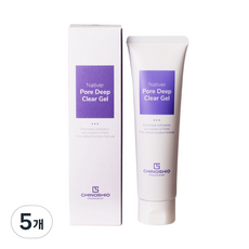 치노시오야 나티베르 포어 딥 클리어 젤, 5개, 1개입