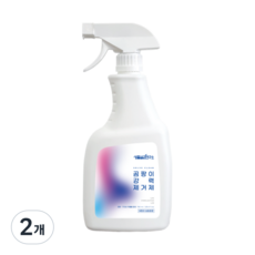 생활살균연구소 강력 곰팡이제거제 화장실 욕실 베란다 벽 청소세제 스프레이형, 2개, 750ml