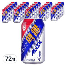 맥콜, 350ml, 72개