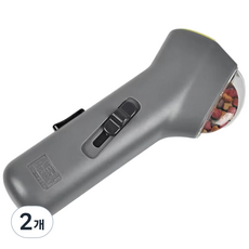 까마느 펫건 간식총 강아지 반려동물 훈련 사료발사기, 2개, 그레이