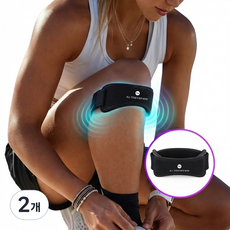 휴책 보호대연구소 무릎보호대 슬개건 슬개골 보호대 러닝 무릎 보호대 아대 관절 보호 밴드, 2개