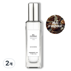 떼시스 발다프리크 프루티 우디 잔향 니치 향수 오드퍼퓸, 2개, 50ml