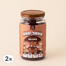 정연 똑똑한 그래놀라 더블카카오 순수한, 2개, 230g