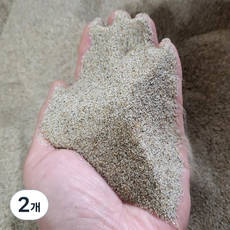 메추리.병아리 소화용 모래, 2개, 1kg