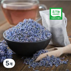 엔젤농장 유기농 국산 라벤더차 짙은향, 5개, 1개입, 20g