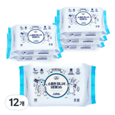 소중한습관 화장실용 소중한 피니셔 비데티슈, 12개, 30매, 55g