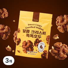 리상회 달콤 크리스피 똑똑 호두정과 강정 결혼 답례품, 3개, 100g