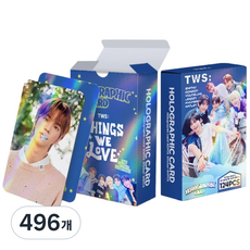 BTS 투어스 스트레이키즈 GD 홀로그램 포카 124장 홀로그램 포카 60장 스티커 64장 도무송 다꾸 TWS 스키즈 방탄소년단 GD, 496개, TWS(투어스)