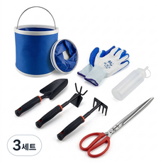 제로앤나인 갯벌 조개잡이 도구 해루질장비 7종, 블루, 3세트