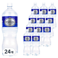 초정탄산수 플레인, 1.5L, 24개