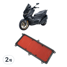 존테스 350D 전용 에어필터 에어크리너 순정형, 2개