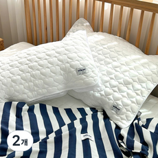 [오이코스] 듀라론 접촉냉감 밴딩 베개커버 - 국산 / 부드러운 촉감 / 오코텍스 인증