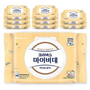 마이비데 키즈 화장실용 물티슈 캡형, 100g, 40매, 9개