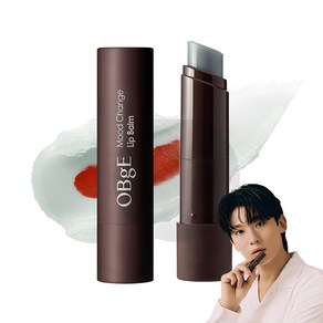 OBge 무드 체인지 립밤, 내추럴 레드(블루베리), 3g, 1개