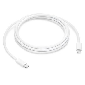 Apple 240W USB-C 충전 케이블, 화이트, 2m, 1개