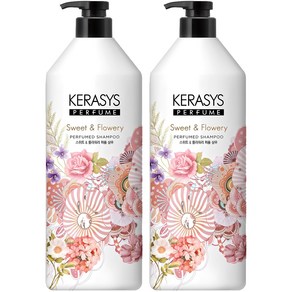 케라시스 퍼퓸 샴푸 스위트 앤 플라워리, 1kg, 1L, 2개