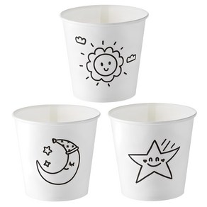 탐사 해달별 종이컵 178ml, 500개입, 1개