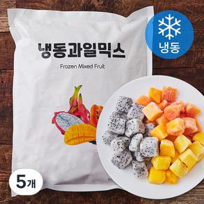 냉동 과일믹스 (냉동), 1kg, 5개