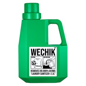 위칙 소독 섬유유연제 본품, 2.3L