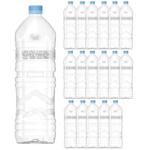 동원샘물 무라벨, 2L, 18개