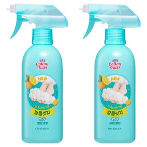온더바디 코튼풋 발을씻자 풋샴푸 레몬민트향, 385ml, 1개입, 2개