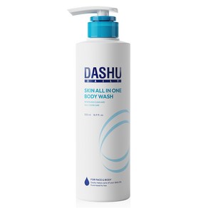 다슈 데일리 스킨 올인원 바디워시 아쿠아 마린향, 500ml, 1개