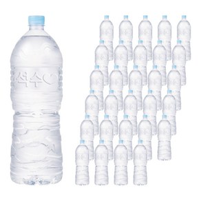 석수 무라벨 생수, 2L, 36개