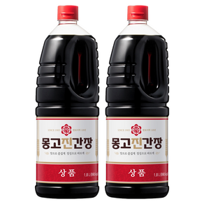몽고진간장 상품, 1.8L, 2개