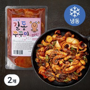 [로켓프레시] 바담바담 길동 쭈꾸미볶음 매운맛 (냉동), 300g, 2개