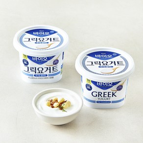 [로켓프레시] 매일바이오 그릭요거트 무가당 플레인, 400g, 2개