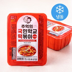 추억의국민학교떡볶이 오리지널 (냉동), 600g, 2개 - 즉석떡볶이